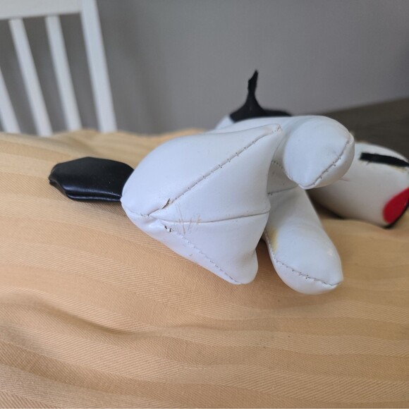 Vtg Peanuts SNOOPY Flying Ace Red Baron Vinyl Stuffed Animal Toy Doll - Picture 5 of 7